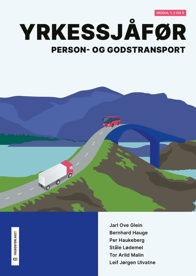 "Yrkessjåfør - person- og godstransport : modul 1, 2 og 5" av Jarl Ove Glein