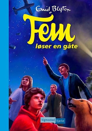 "Fem løser en gåte" av Enid Blyton