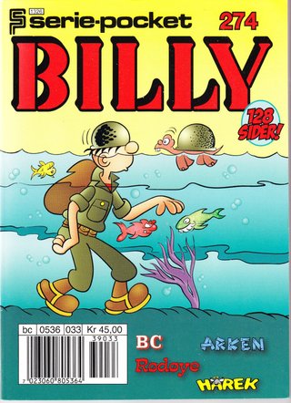 "Serie-pocket 274 Billy (Disse sokkene har nok...)" av Mort Walker