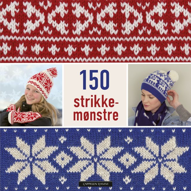 "150 strikkemønstre - en skattekiste for alle strikkeentusiaster" av Mary Jane Mucklestone