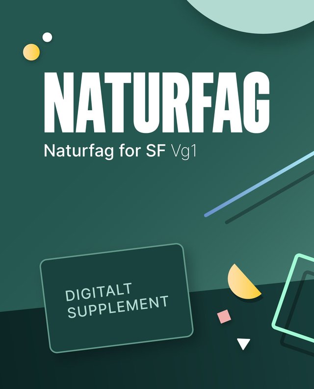 "Naturfag for SF - Digitalt supplement : naturfag for studieforberedende vg1" av Harald Brandt