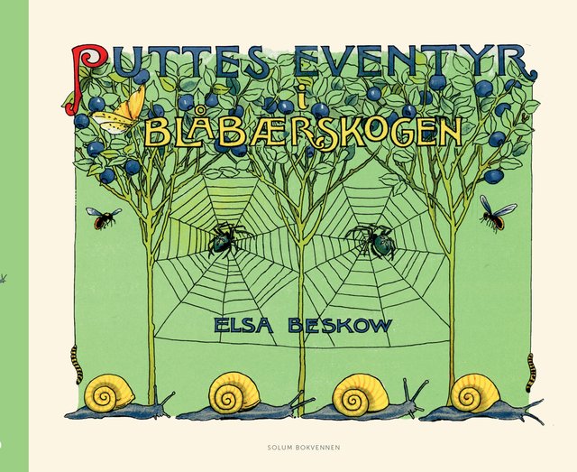"Puttes eventyr i blåbærskogen" av Elsa Beskow