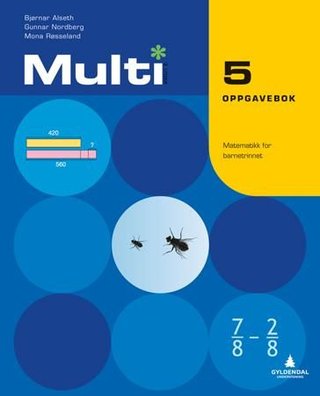 Multi 5, 2. utgave - Oppgavebok : Smart bok : matematikk for barnetrinnet