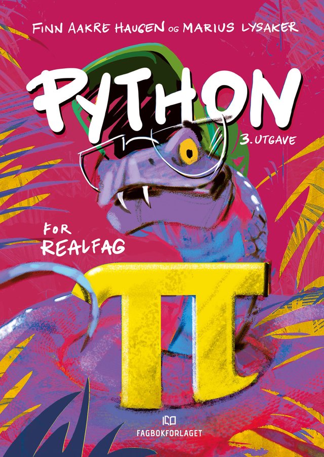 "Python for realfag" av Finn Aakre Haugen