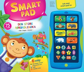 Den store førskoleboka - tall, farger, former