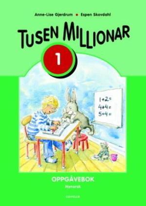 "Tusen millionar ny utgåve 1 - oppgåvebok" av Anne-Lise Gjerdrum