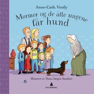 "Mormor og de åtte ungene får hund" av Marianne Koch Knudsen