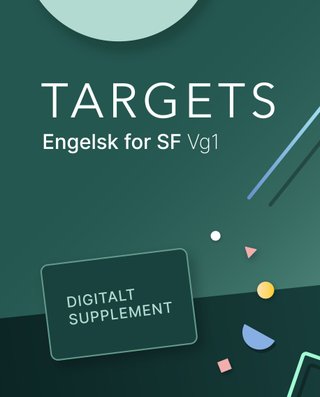Targets - Digitalt supplement : engelsk for studieforberedende vg1