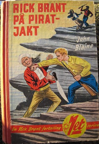 "Rick Brant på piratjakt Originalens tittel: The pirates of Shan" av John Blaine