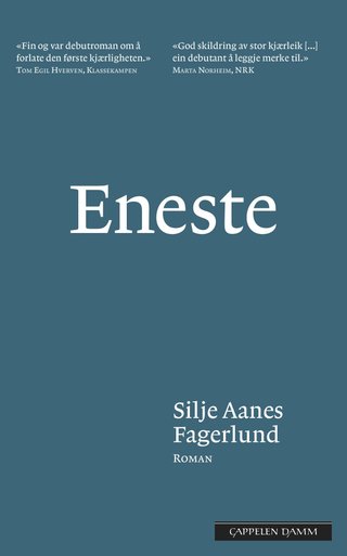 "Eneste - roman" av Silje Aanes Fagerlund