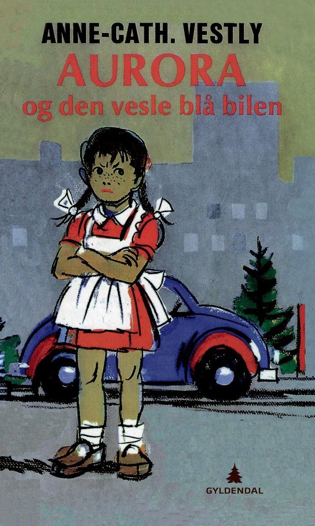 "Aurora og den vesle blå bilen" av Anne-Cath. Vestly