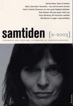 Samtiden. Hefte 2 2003 - tidsskrift for politikk, litteratur og samfunnsspørsmål
