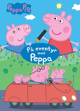 Peppa Pig - på eventyr med Peppa : fargeleggingsbok