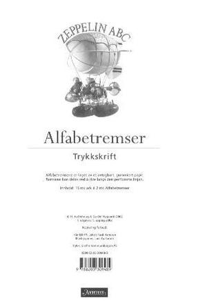 "Zeppelin ABC - alfabetremser : trykkskrift" av Lars Aurtande
