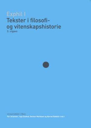 "Tekster i filosofi- og vitenskapshistorie" av Olav Asheim
