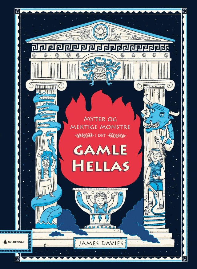 "Myter og mektige monstre i det gamle Hellas" av James Davies