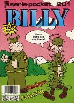 "Serie-pocket 201 Billy (vi er over hoppsonen!)" av Mort Walker