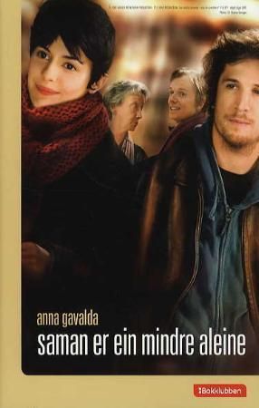 "Saman er ein mindre aleine" av Anna Gavalda