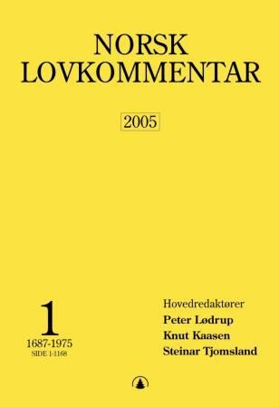 Norsk lovkommentar. Bd. 1-3