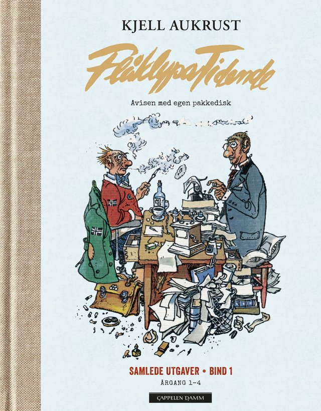 "Flåklypa Tidende - Bind 1, årgang 1-4" av Kjell Aukrust