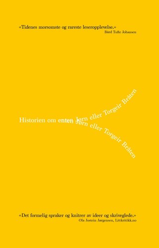 Historien om enten Jørn eller Torgeir Bråten - roman