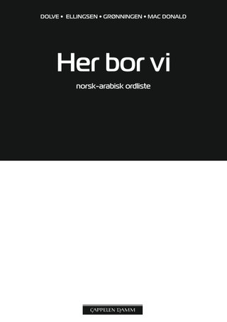Her bor vi - norsk-arabisk ordliste