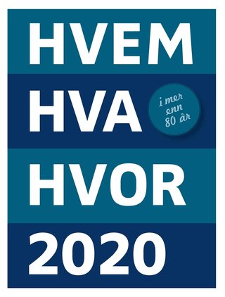 "Hvem hva hvor 2020" av Knut Are Tvedt