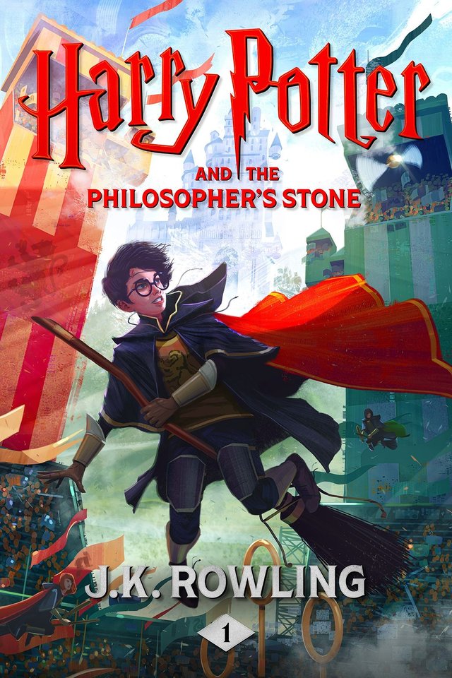"Harry Potter and the philosopher's stone" av J.K. Rowling