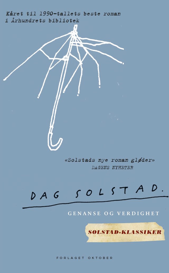 "Genanse og verdighet - roman" av Dag Solstad
