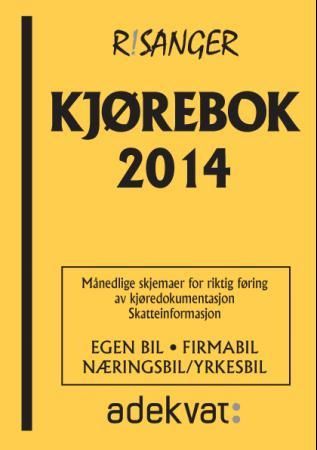 Kjørebok 2014 - egen bil, firmabil, næringsbil/yrkesbil