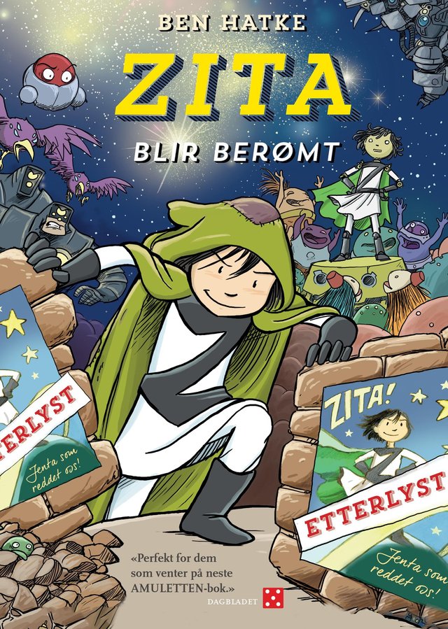 "Zita blir berømt - langt, langt hjemmefra" av Ben Hatke