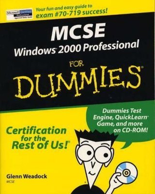 MCSE Windows 2000 professional for dummies
