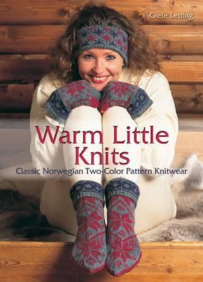 Warm little knits - classic Norwegian two-color pattern knitwear