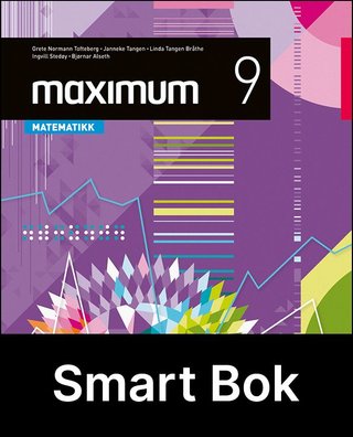 Maximum 9, 2. utg. - Grunnbok : Smart bok : matematikk for ungdomstrinnet