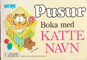 "Pusurboka med kattenavn" av Jim Davis