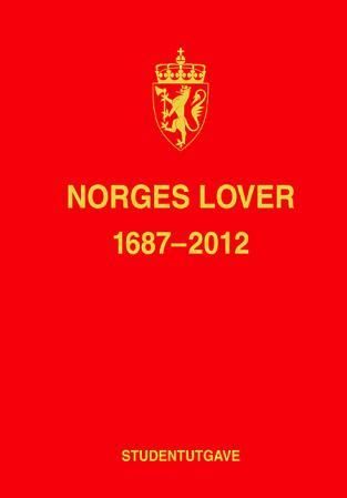 Norges Lover 1687-2012 - studentutgave