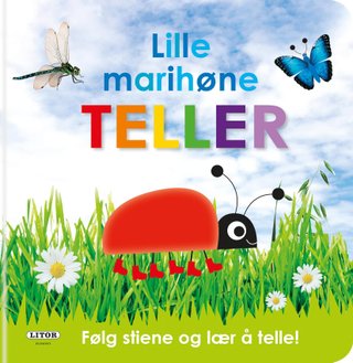 Lille marihøne teller - følg stiene og lær å telle!