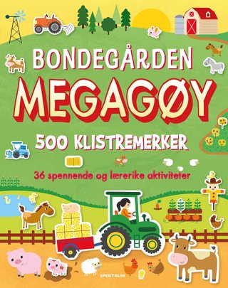 Bondegården - megagøy med masse klistremerker
