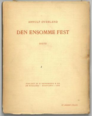 Den ensomme fest - digte