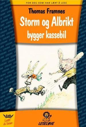"Storm og Albrikt bygger kassebil" av Thomas Framnes