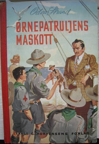 "Ørnepatruljens maskott" av Odvar Strand