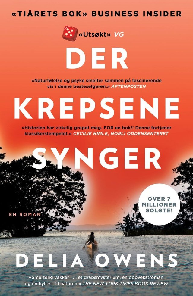 "Der krepsene synger - en roman" av Delia Owens