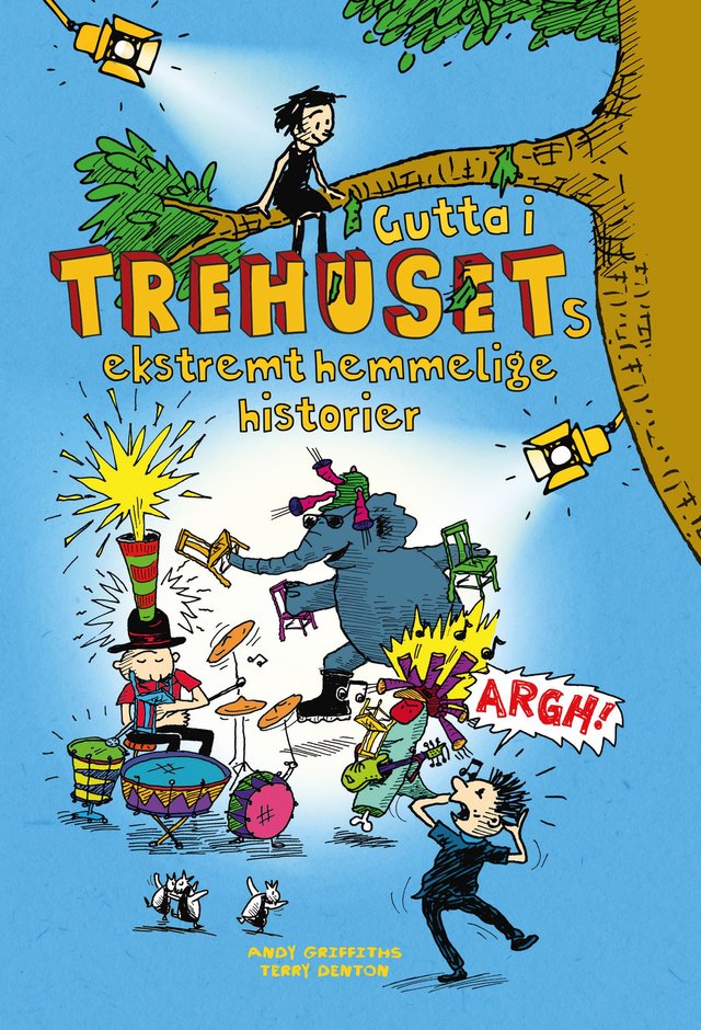 "Gutta i trehusets ekstremt hemmelige historier" av Andy Griffiths