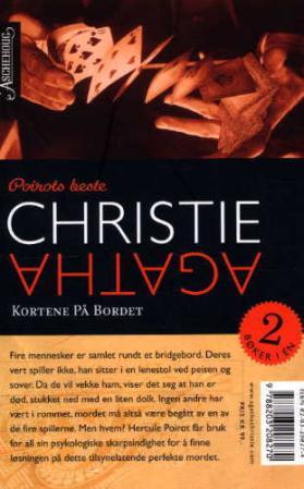 "Kortene på bordet ; Mord som medisin" av Agatha Christie