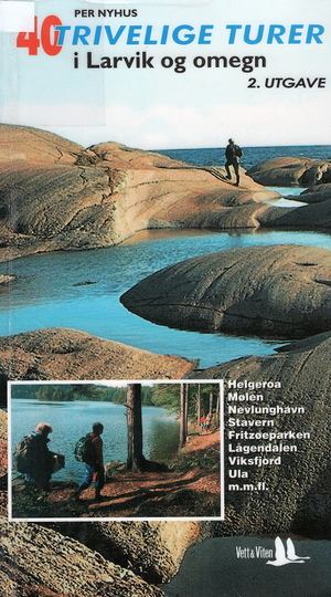 "40 trivelige turer i Larvik og omegn 2. utgave" av Per Nyhus