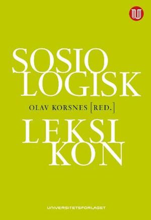 "Sosiologisk leksikon" av Olav Korsnes