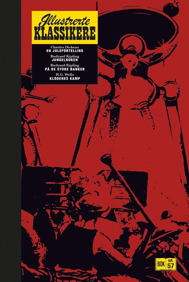 "En julefortelling ; Jungelboken ; På de store banker ; Klodenes kamp" av Charles Dickens