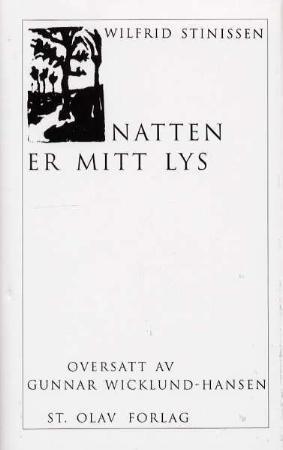 "Natten er mitt lys" av Wilfrid Stinissen