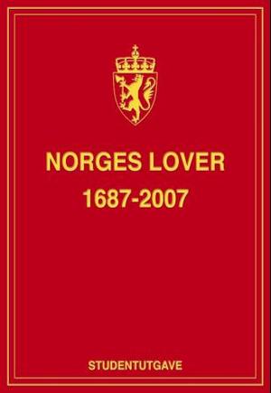 "Norges lover 1687-2007 - studentutgave" av Hans Flock