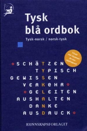 Tysk blå ordbok - tysk-norsk, norsk-tysk